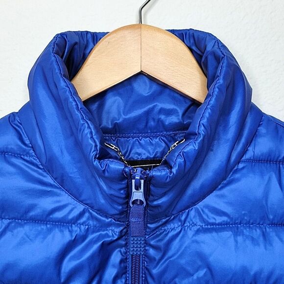 BLACK RIVET Casual Blue Puff Jacket size M Warm Fall Winter - Picture 3 of 13